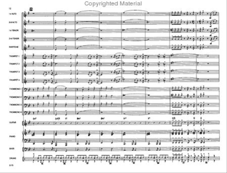 Baja Breeze Baja Breeze Jazz Ensemble scores gallery preview page 12