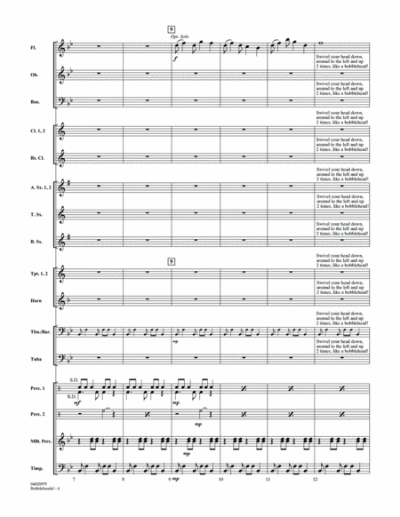 Bobbleheads! - Conductor Score (Full Score)