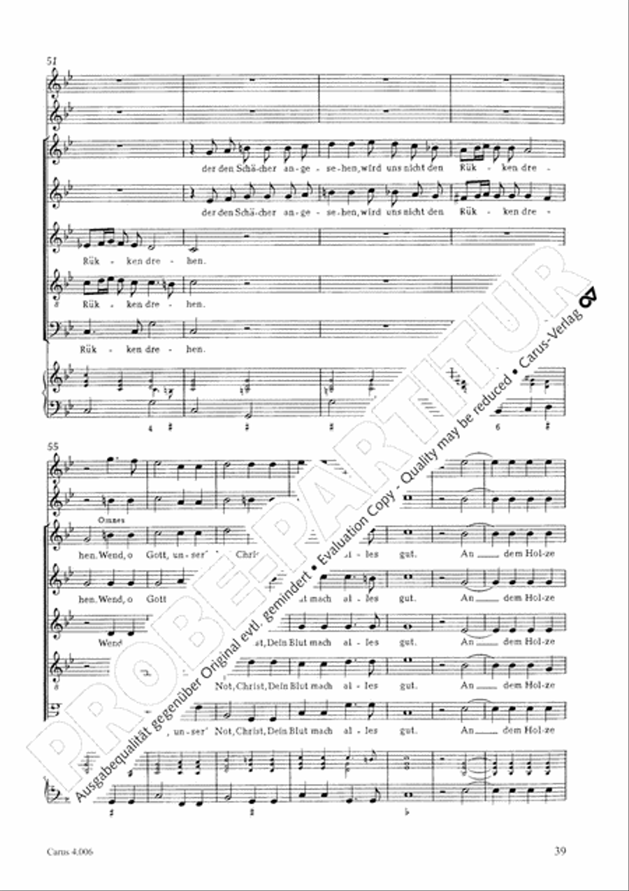Ten motets Choir scores gallery preview page 41