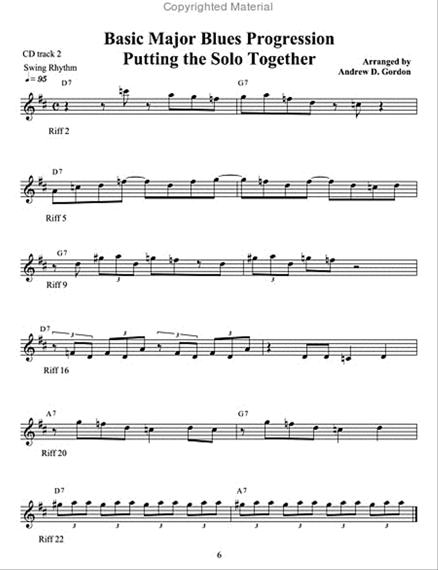 The Bluesier Side Of Jazz for Flute Flute Solo scores gallery preview page 2
