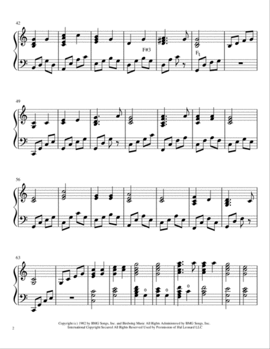 Holy, Holy, Holy Harp scores gallery preview page 2