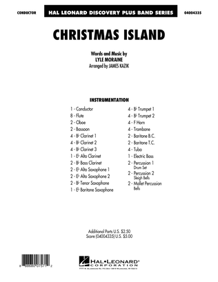 Book cover for Christmas Island - Conductor Score (Full Score)