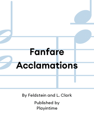 Fanfare Acclamations