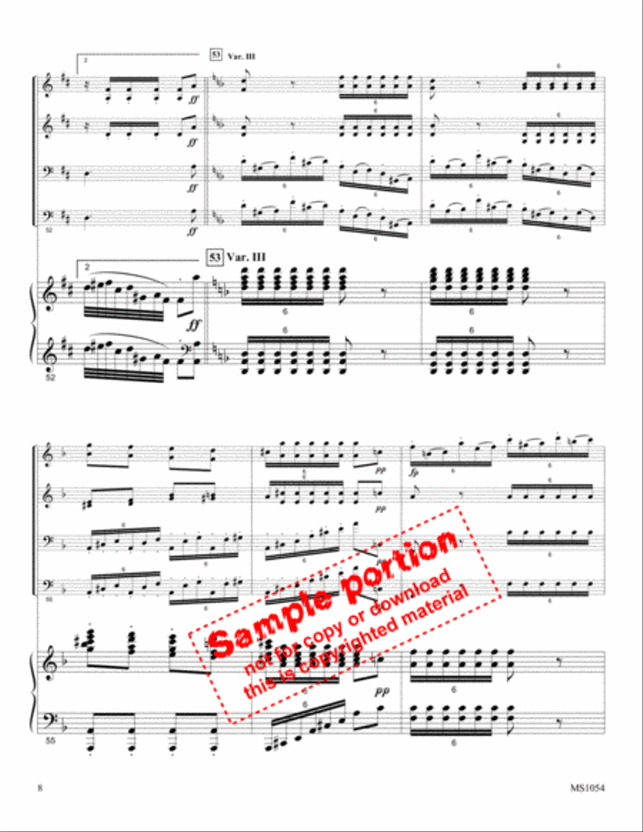 Stand Up For Jesus w/piano Cello scores gallery preview page 5