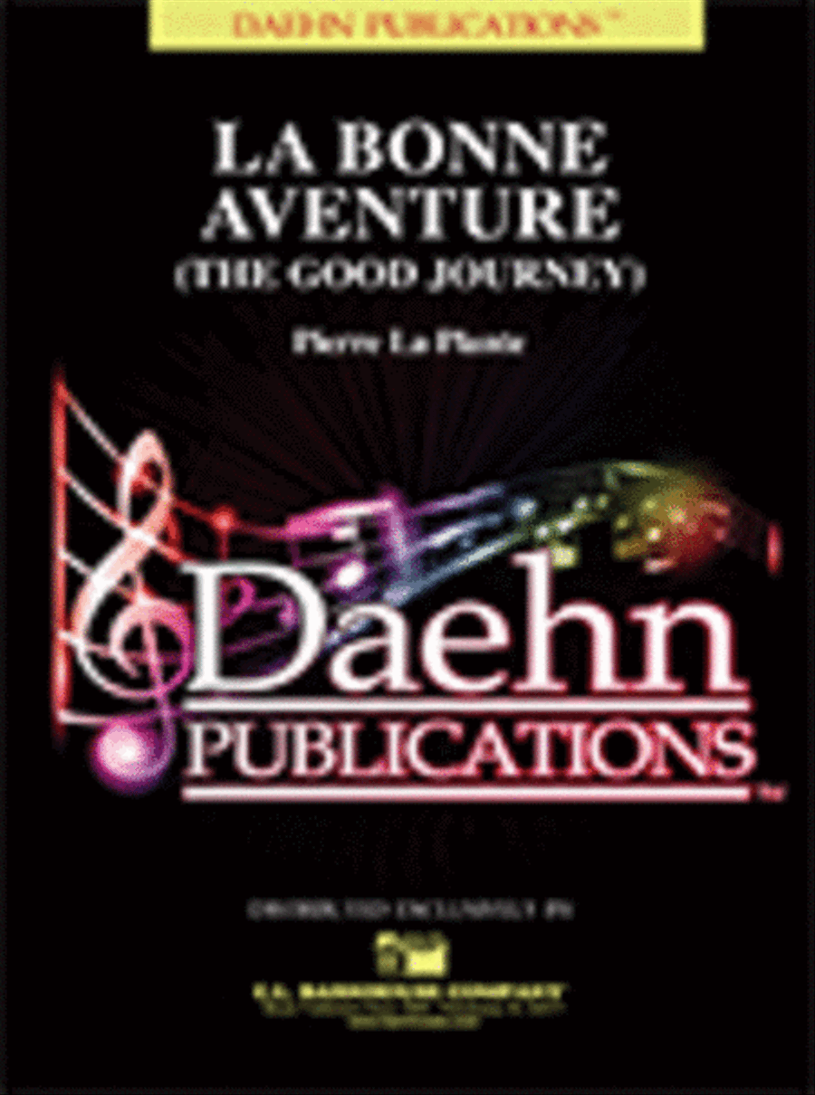 La Bonne Aventure Concert Band scores gallery preview page 1