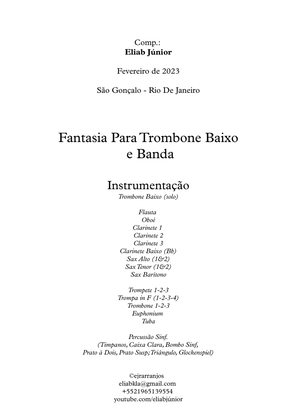 Fantasia para Trombone Baixo e Banda Sinfônica