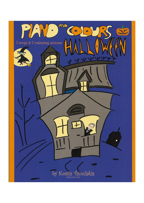 Book cover for Halloween Piano Pieces