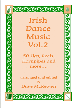 Book cover for Irish Dance Music Vol.2 for Cello 50 Jigs, Reels, Hornpipes and more....