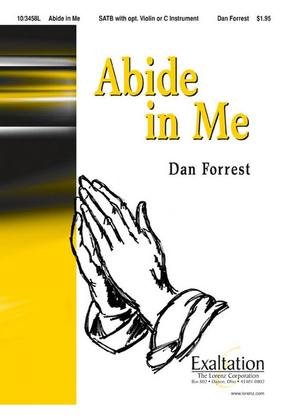 Book cover for Abide in Me