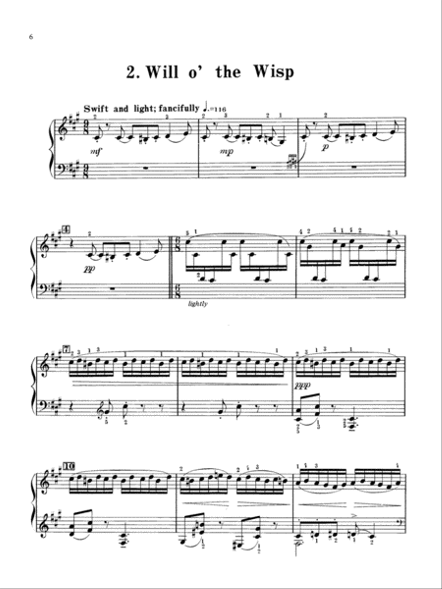 Woodland Sketches, Op. 51 Piano Method scores gallery preview page 5
