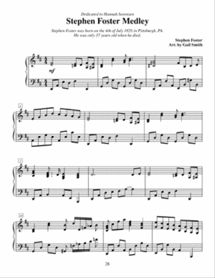 Patriotic Piano Solos Piano Solo scores gallery preview page 3