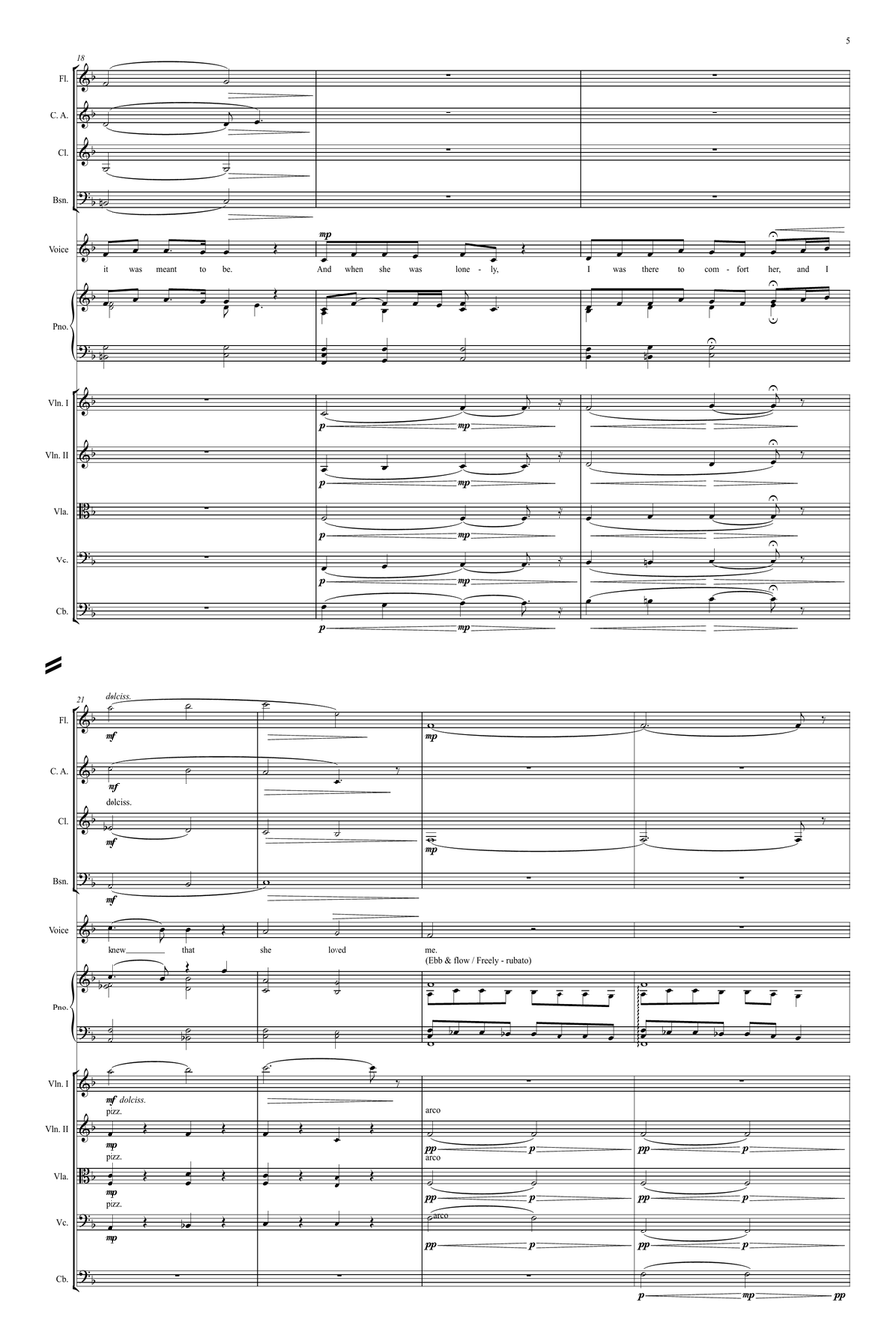 When She Loved Me Full Orchestra scores gallery preview page 5