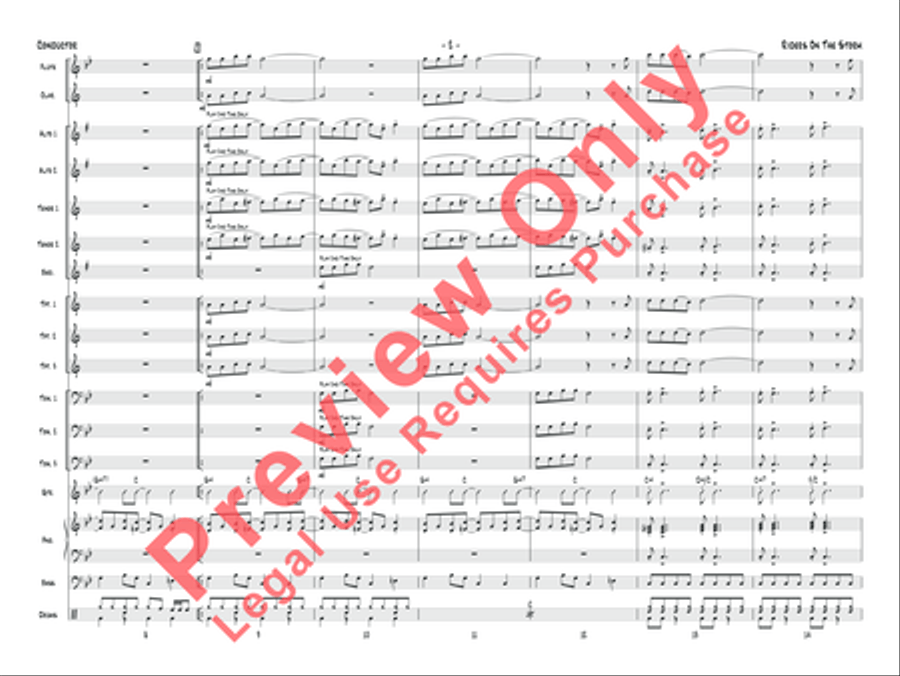 Riders on the Storm Jazz Ensemble scores gallery preview page 3