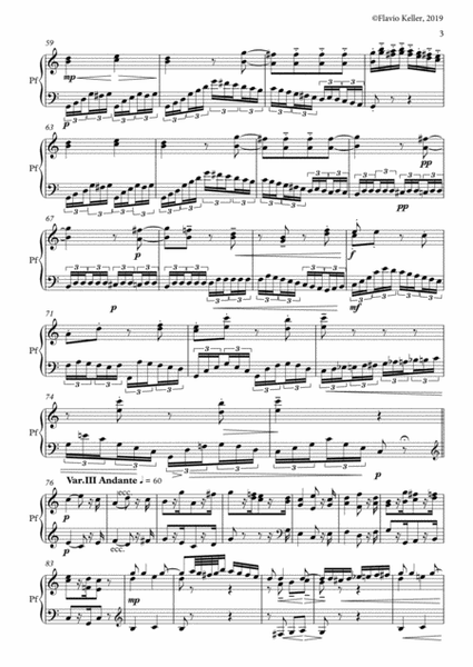 Beethoven - Variations on "Là ci darem la mano" for piano image number null