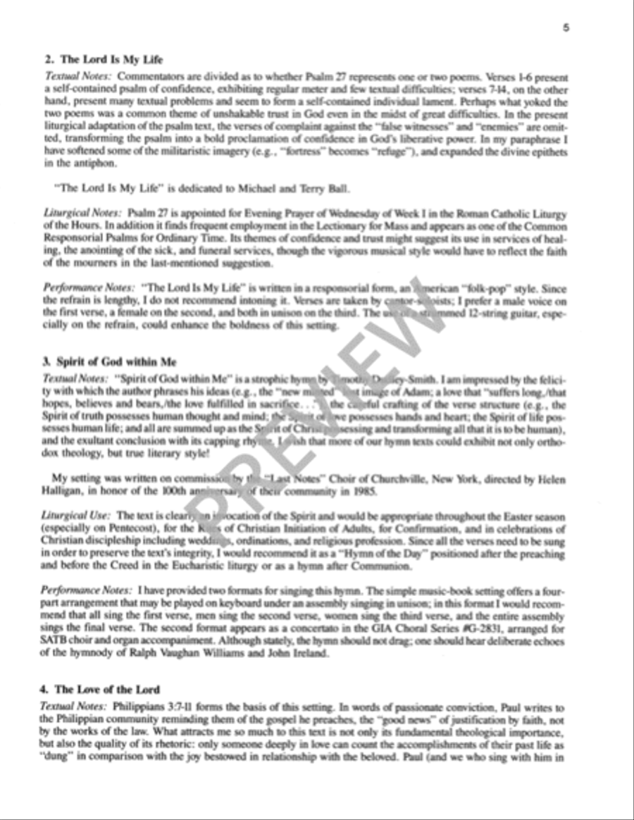 God of Life and of the Living - Music Collection Guitar scores gallery preview page 7