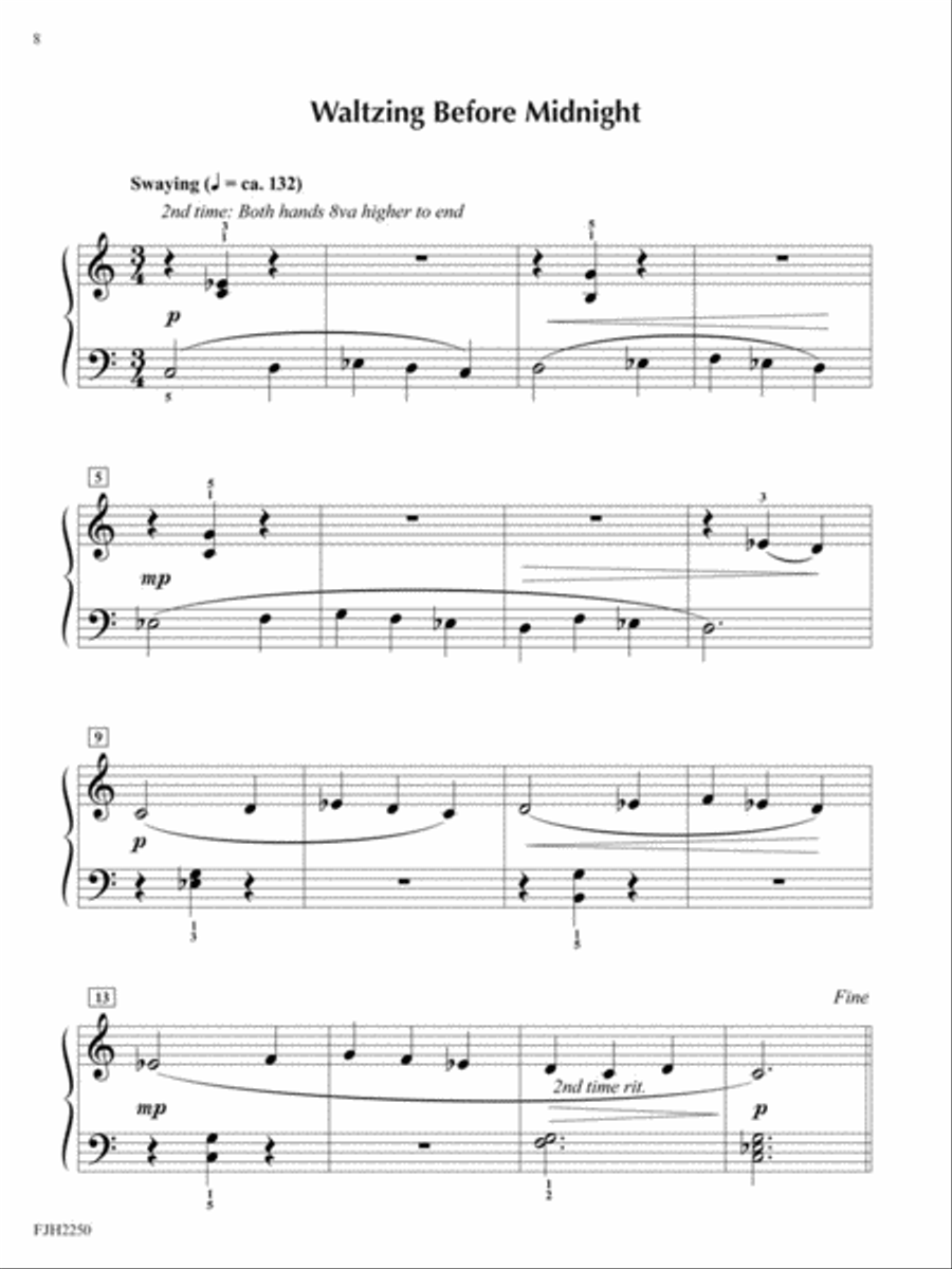 Four Miniature Suites, Book 2 Easy Piano scores gallery preview page 3