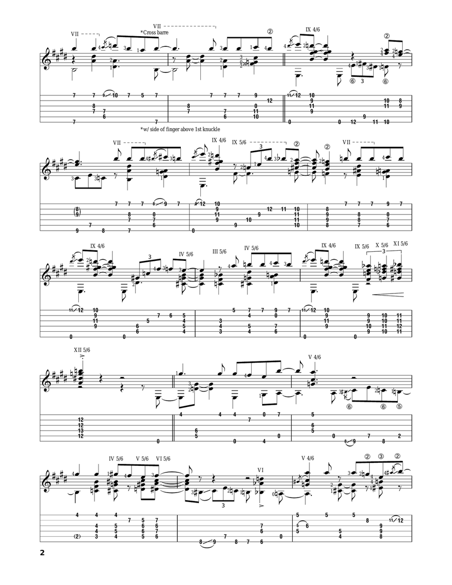 Mellow Yellow Acoustic Guitar scores gallery preview page 2