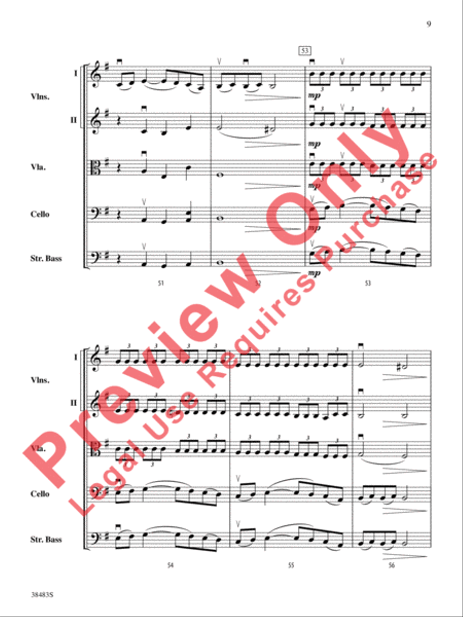 Sprites String Orchestra scores gallery preview page 10