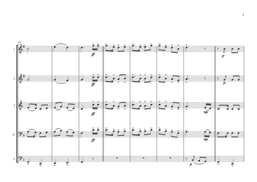 Laotian National Anthem for Brass Quintet image number null