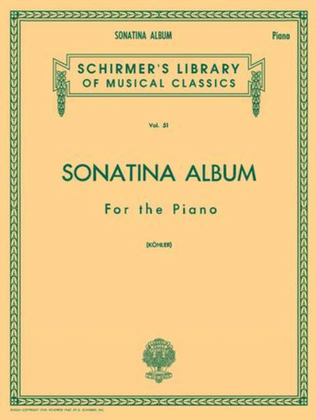 Book cover for Sonatina Album