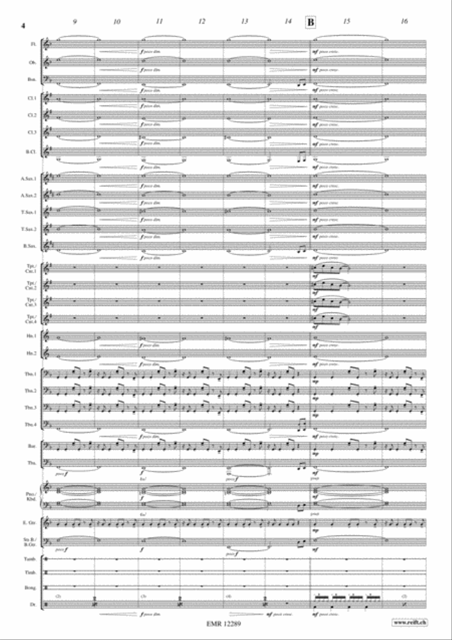 Shaft Concert Band scores gallery preview page 4