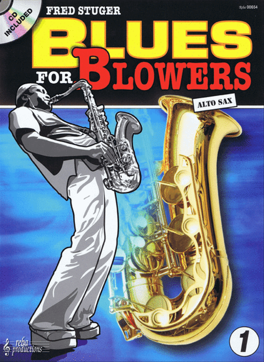 Blues For Blowers 1 Alto Saxophone scores gallery preview page 1