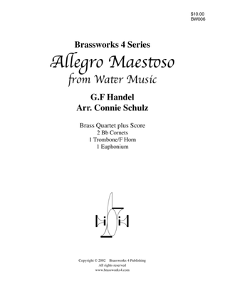 Book cover for Allegro Maestoso from Water Music