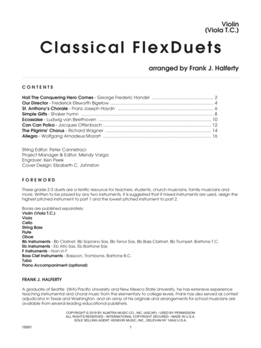 Classical Flexduets - Violin