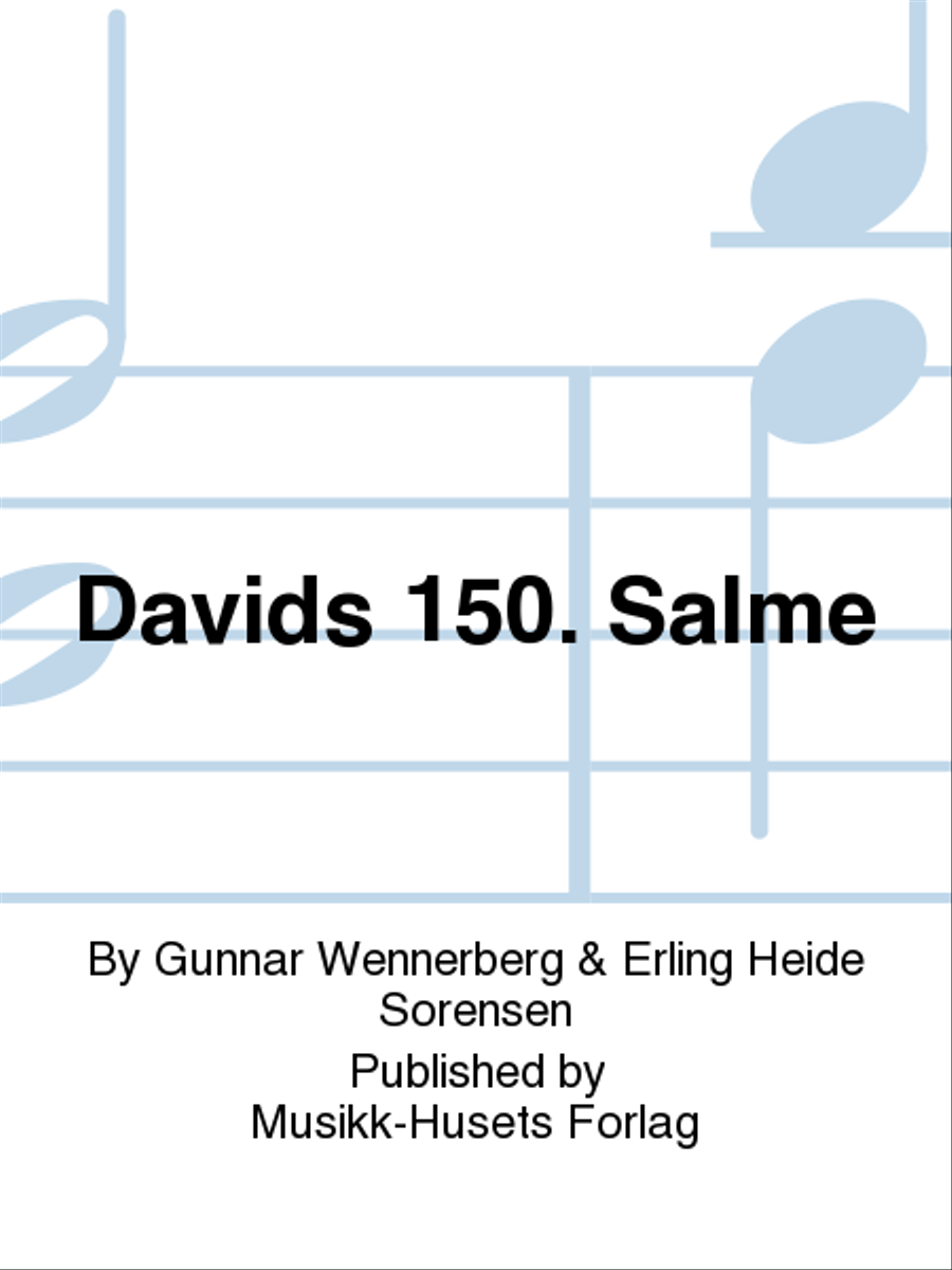 Davids 150. Salme Men's Choir scores gallery preview page 1
