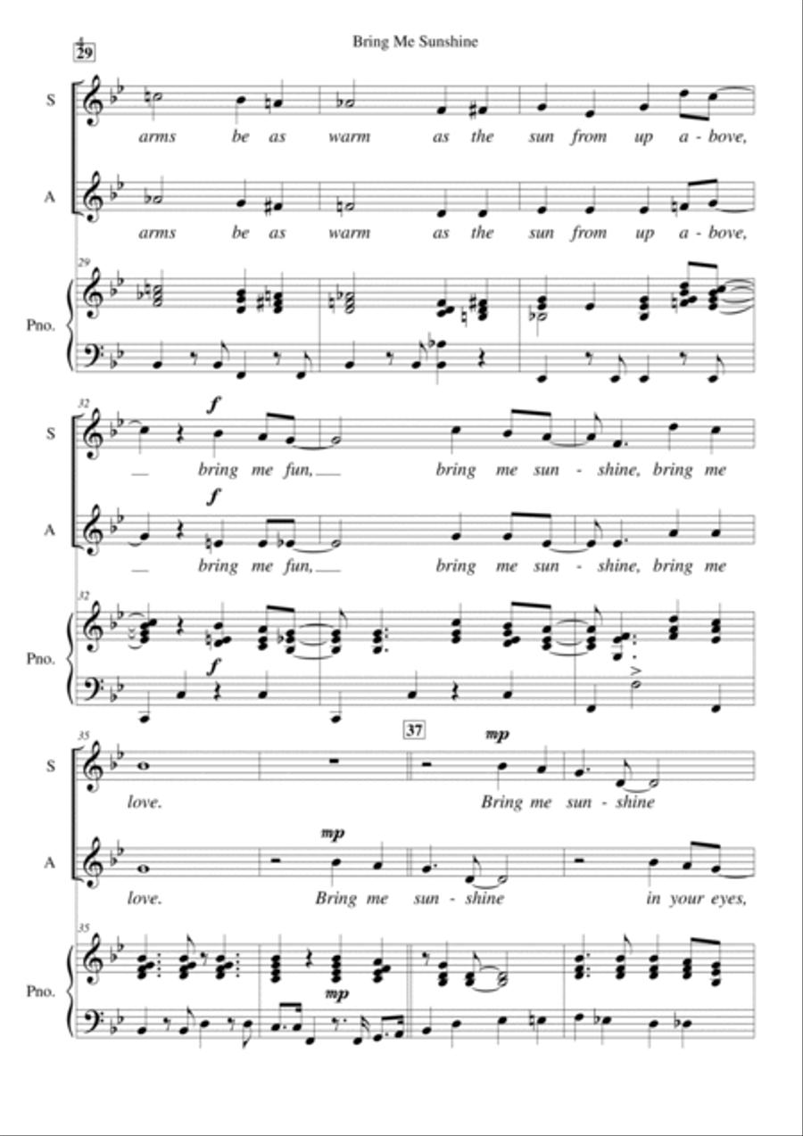 Bring Me Sunshine SA scores gallery preview page 4