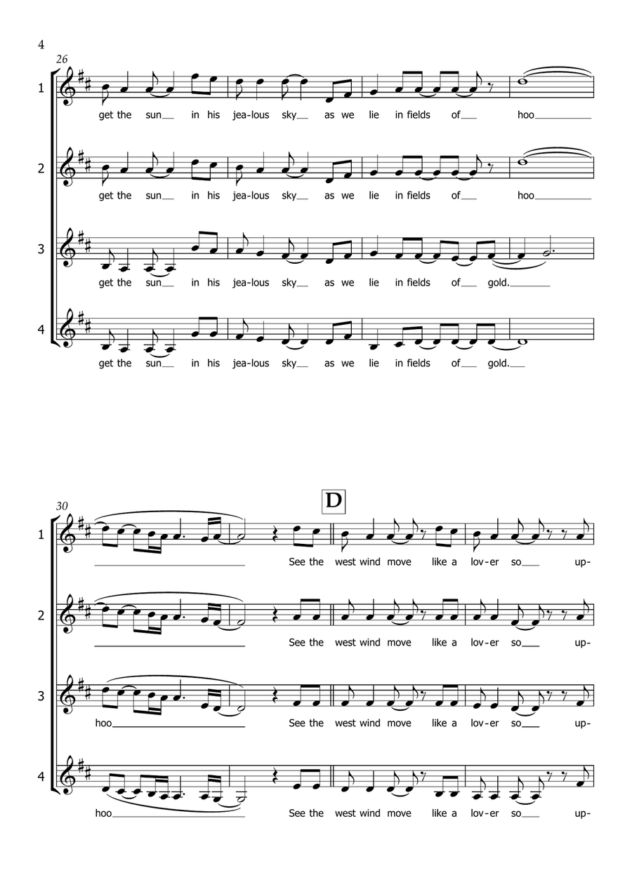 Fields Of Gold Fields Of Gold SSAA scores gallery preview page 4