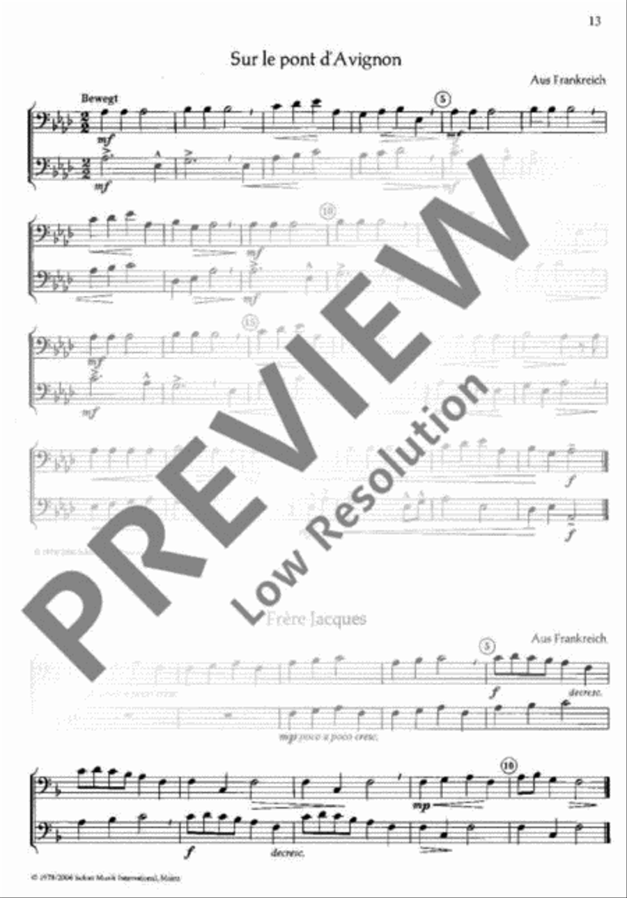 International Folksongs Bassoon scores gallery preview page 14