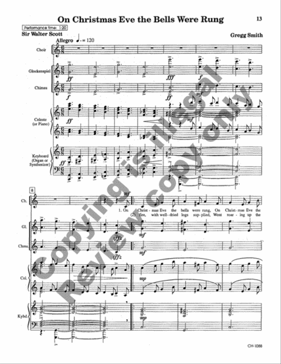 Holiday Harmonies (Full Score) Choir scores gallery preview page 7