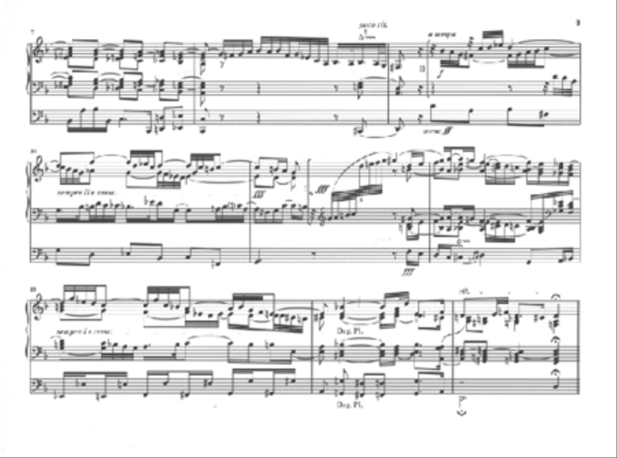 Organ Works Without Opus Number Organ scores gallery preview page 3