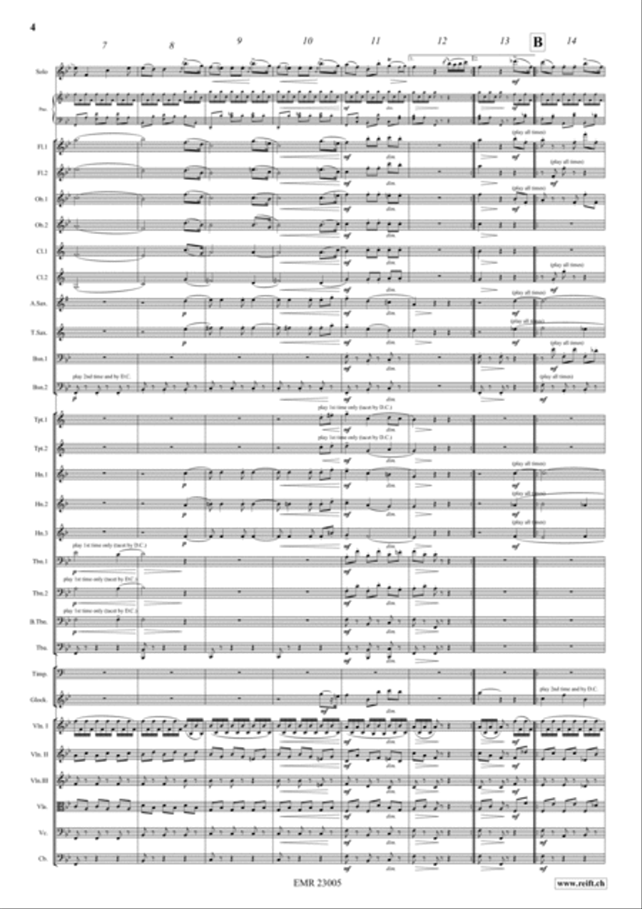 Minuetto Orchestra scores gallery preview page 4