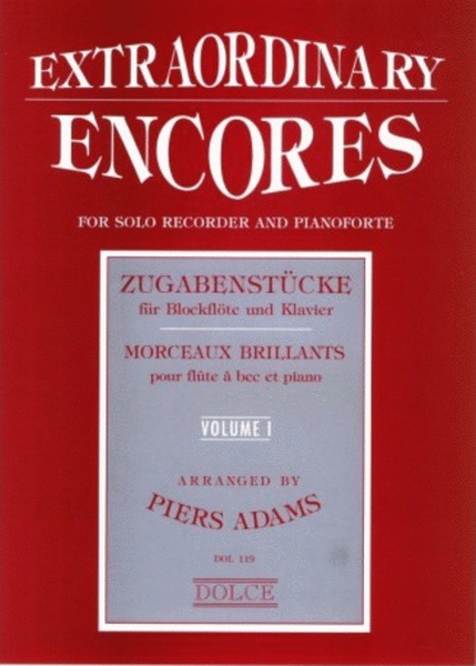 Extraordinary Encores Vol. 1