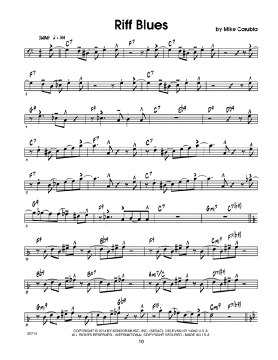 Effective Etudes For Jazz, Volume 2 - Trombone- Book with MP3 Downloads Jazz Ensemble scores gallery preview page 2