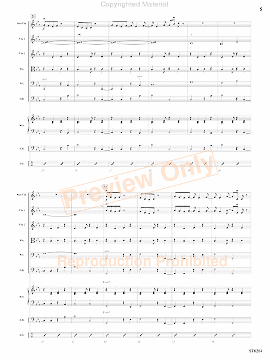 Watch Out! String Orchestra scores gallery preview page 6