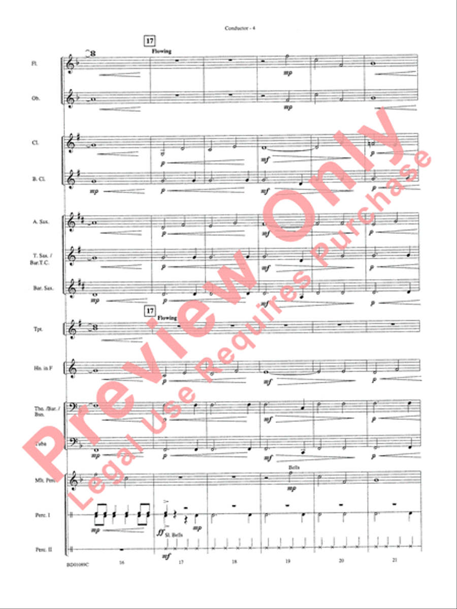 Ceremonium Concert Band scores gallery preview page 7