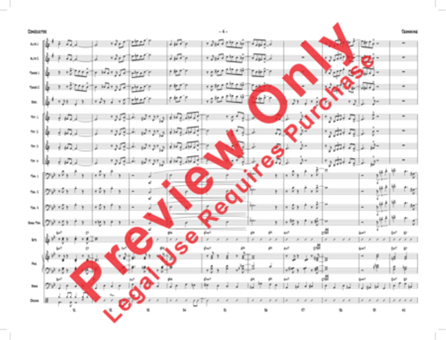 Jeannine Jeannine Jazz Ensemble scores gallery preview page 7