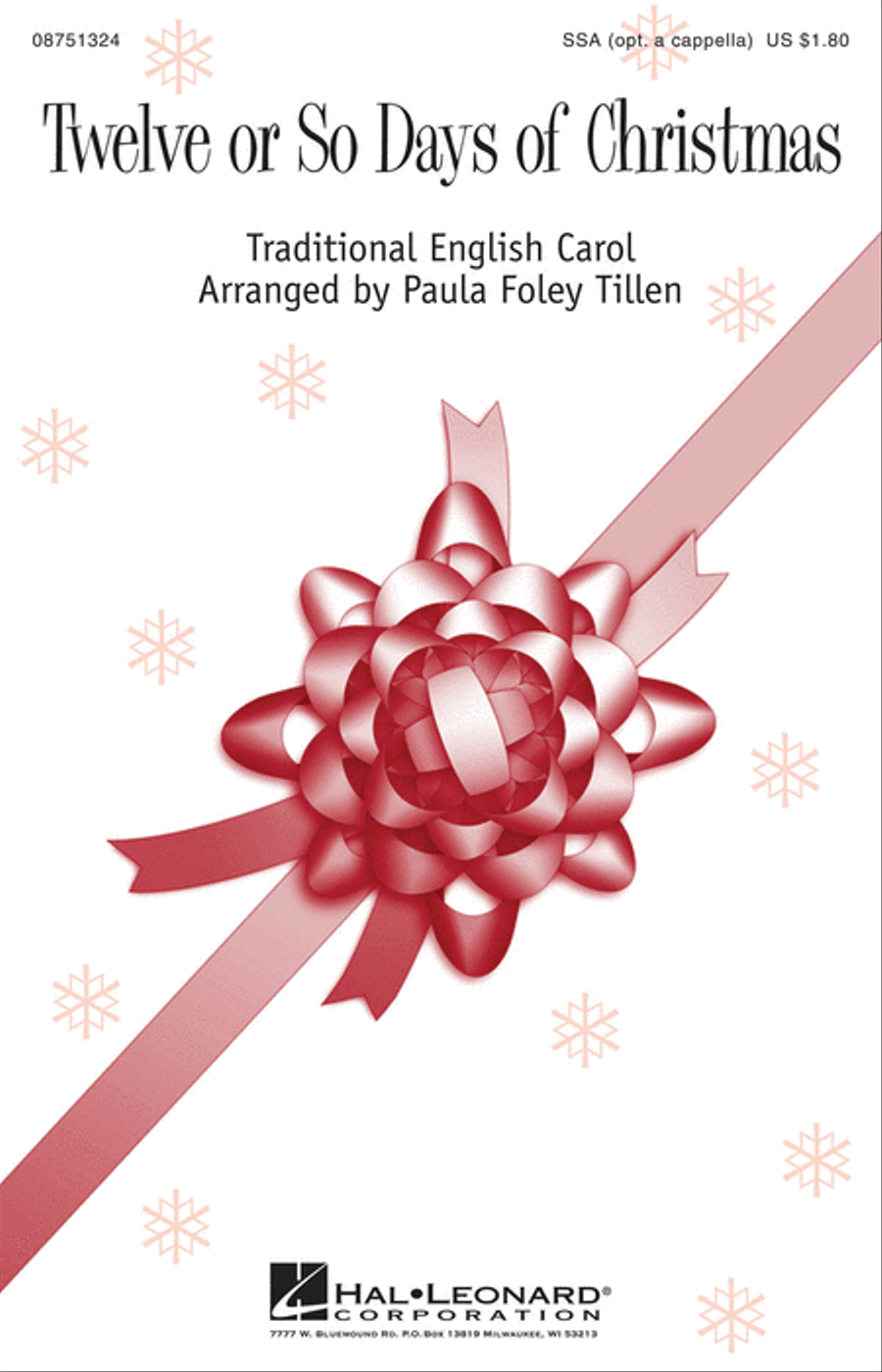 Twelve or So Days of Christmas SSA scores gallery preview page 1