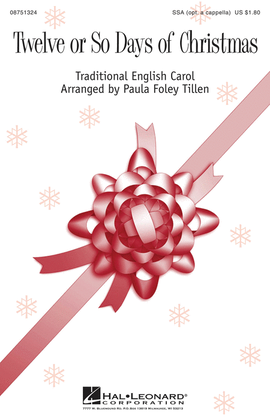 Book cover for Twelve or So Days of Christmas