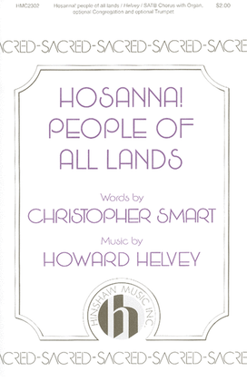 Book cover for Hosanna! People Of All Lands
