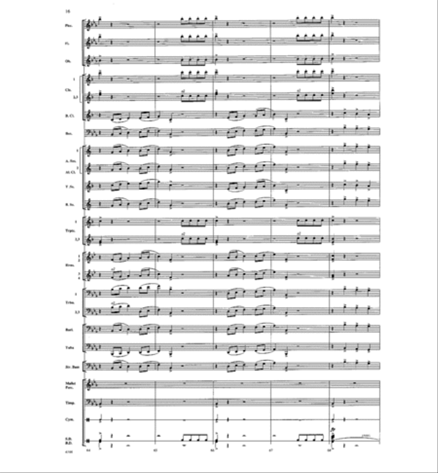 Quality Plus Quality Plus Concert Band scores gallery preview page 15
