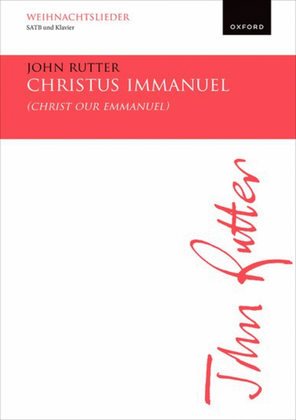 Book cover for Christus Immanuel (Christ our Emmanuel)
