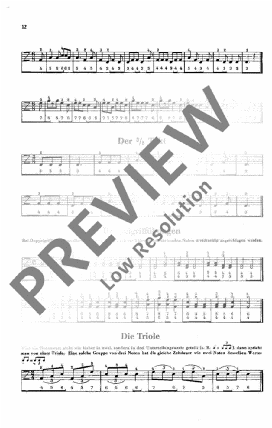 Neue Schule für die zweireihige Handharmonika Accordion scores gallery preview page 13