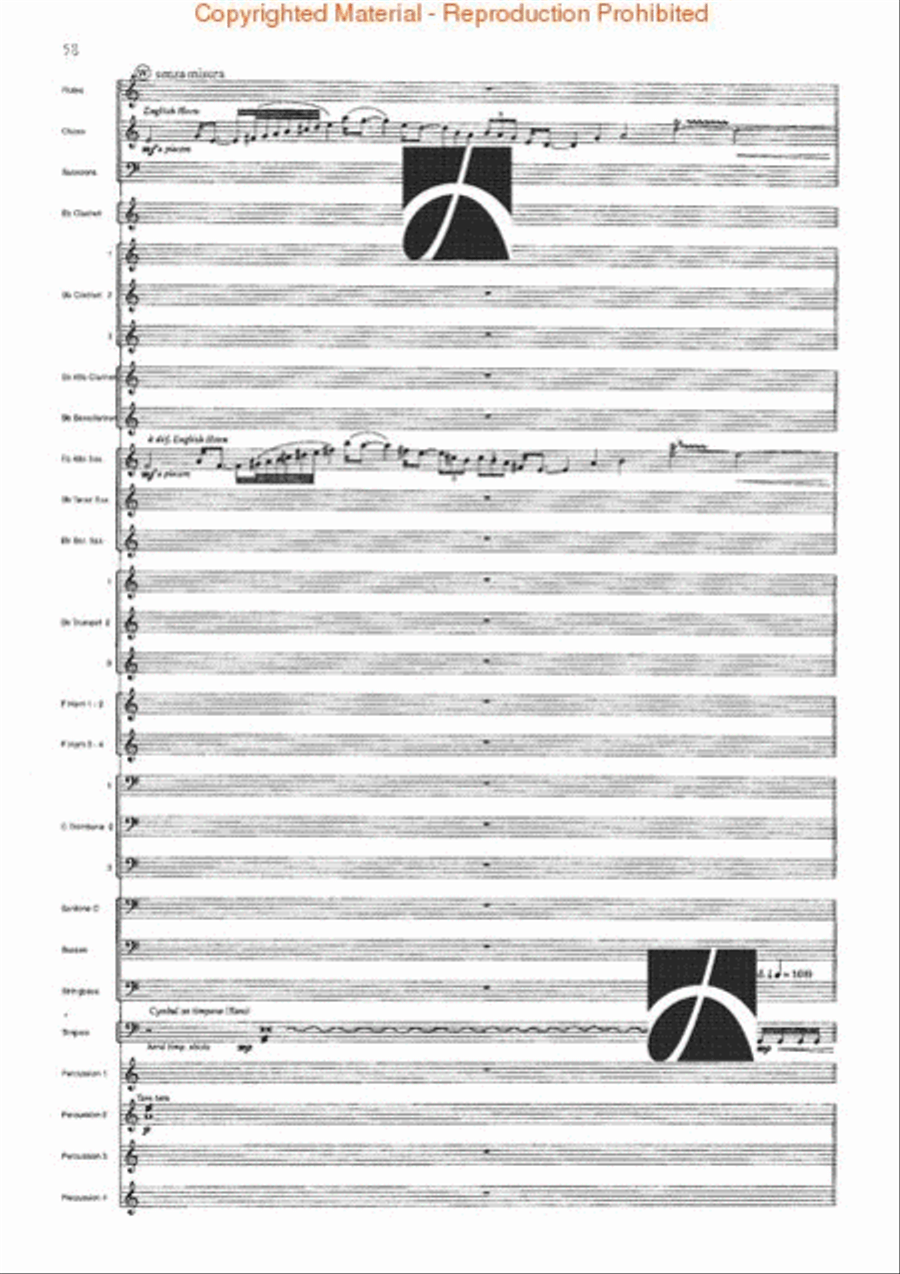 Spartacus Concert Band scores gallery preview page 59