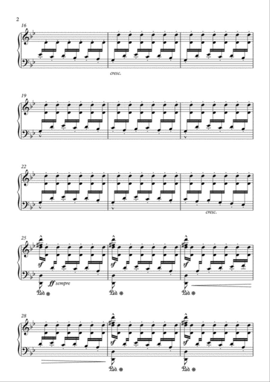 Albeniz - Asturias (Suite espagnole) for piano solo Piano Solo scores gallery preview page 2