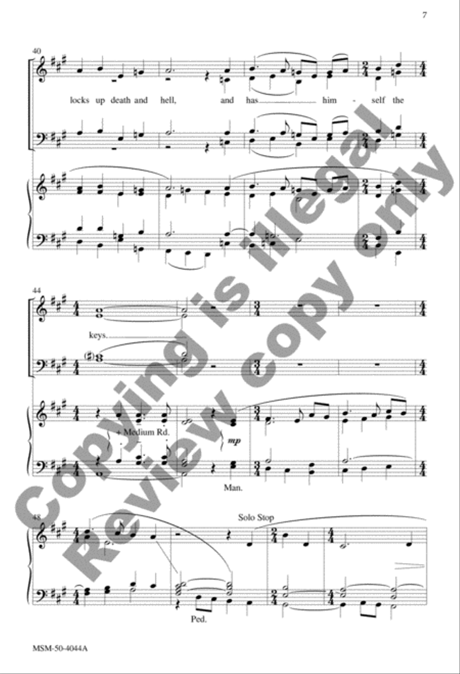 Awake, Arise! Awake, Arise! 4-Part scores gallery preview page 7