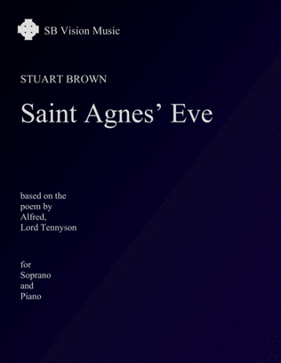 Book cover for Saint Agnes' Eve